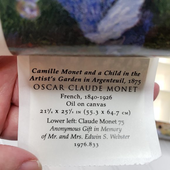 59 Fine Art Stickers - Museum of Fine Arts, Boston - Renoir Monet Caillebotte - Picture 10 of 16